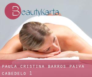 Paula Cristina Barros Paiva (Cabedelo) #1